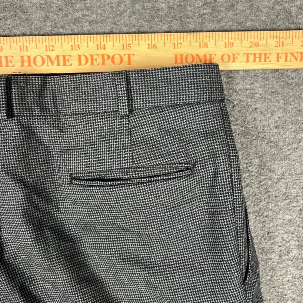 Vintage Boyds Philadelphia 1818 2-Piece Suit Men 44L Grey Virgin Wool Pant 36x33